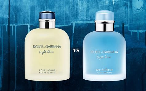 Versace pour homme vs Dolce&Gabbana light blue eau intense 